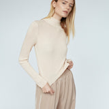Weightless Turtleneck Nude