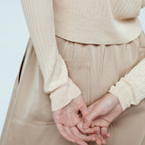 Weightless Turtleneck Nude