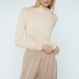 Weightless Turtleneck Nude