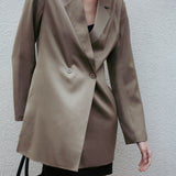 The Essentials Blazer Olive