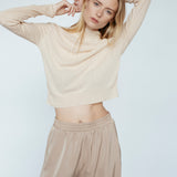 Weightless Turtleneck Nude