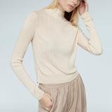 Weightless Turtleneck Nude