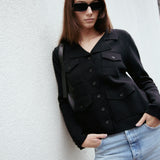Cammi Knit Jacket Black