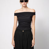 Off Shoulder Performance Tank