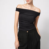 Off Shoulder Performance Tank