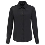 100% Silk Blouse Black