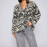 Apres Ski Mohair Cardigan Black