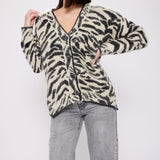 Apres Ski Mohair Cardigan Black