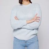 Knit Crew Neck Ice