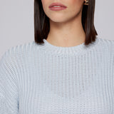 Knit Crew Neck Ice