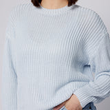Knit Crew Neck Ice