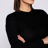 Knit Crew Neck Black