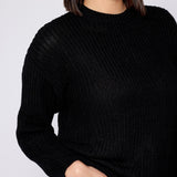 Knit Crew Neck Black
