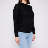 Knit Crew Neck Black