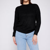 Knit Crew Neck Black