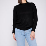 Knit Crew Neck Black
