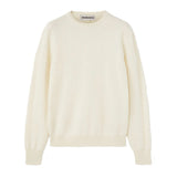 Cashmere Blend Crew Neck Ivory