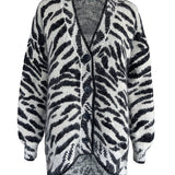 Apres Ski Mohair Cardigan Black