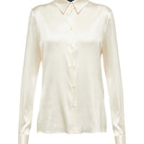 100% Silk Blouse Ivory