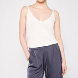 Satin Drawstring Pant Midnight