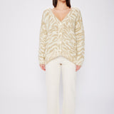 Apres Ski Mohair Cardigan Gold