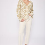 Apres Ski Mohair Cardigan Gold