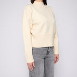 Half Ribbed Pullover