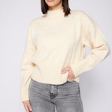 Half Ribbed Pullover