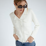 Cammi Knit Jacket Ivory