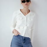 Cammi Knit Jacket Ivory