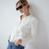 Cammi Knit Jacket Ivory