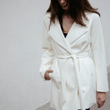 The Alena Blazer Ivory