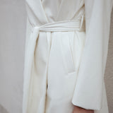 The Alena Blazer Ivory