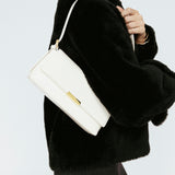 Rose Baguette Bag Ivory