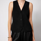 Knit Vest Black