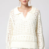 Open Knit Sweater