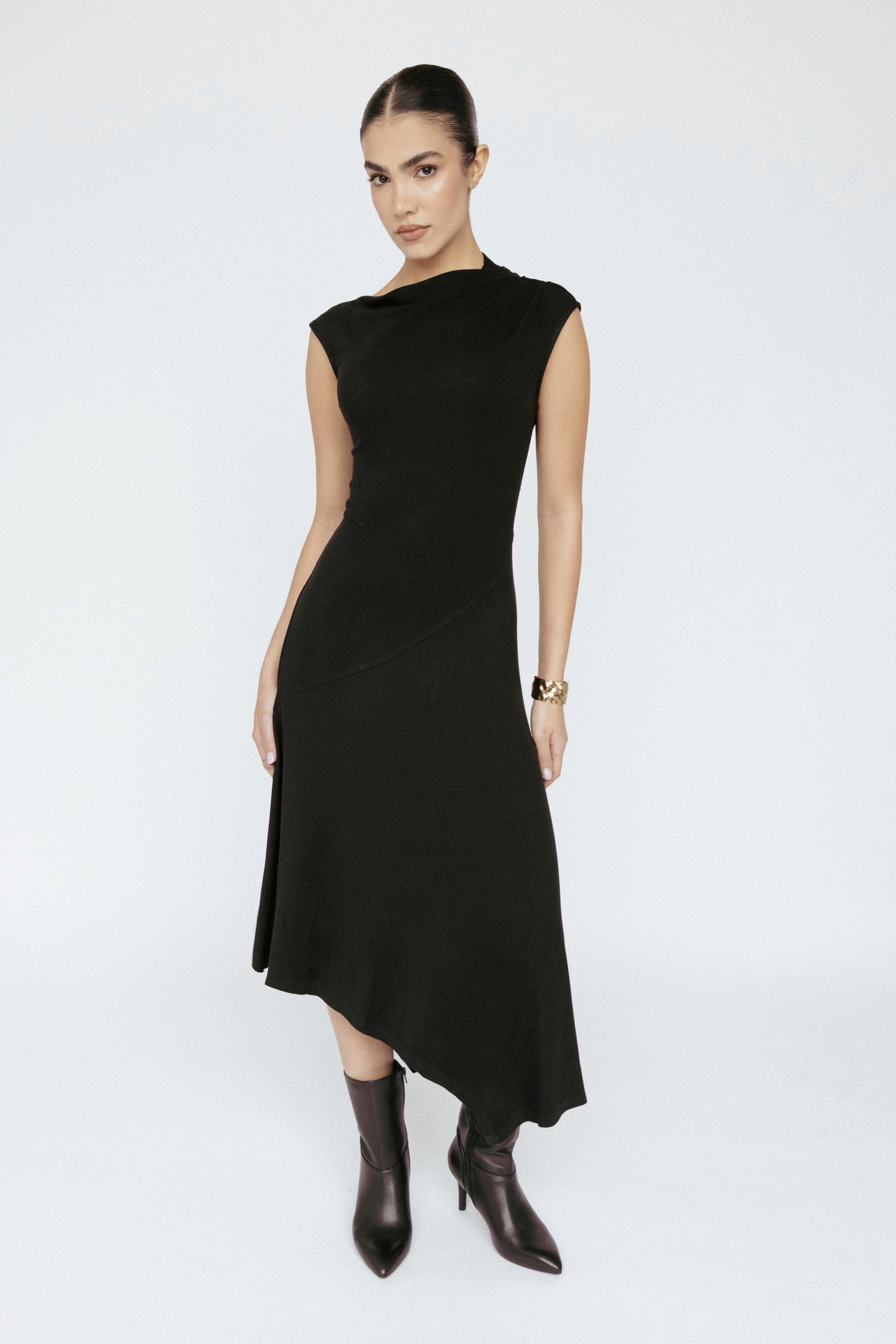 Bamboo Asymmetrical Dress