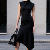 Bamboo Asymmetrical Dress
