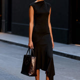 Bamboo Asymmetrical Dress