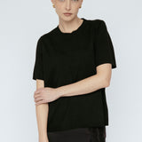 Cashmere Blend Tee Black