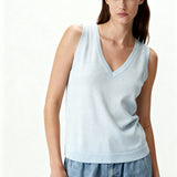 Cashmere Blend Tank Ice