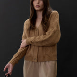 Cable Knit Cotton Sweater