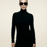 Retro Oval Sunnies Black