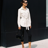 Vegan Leather Western Shacket
