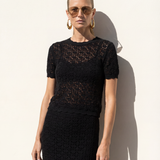 Lace Knit Tee