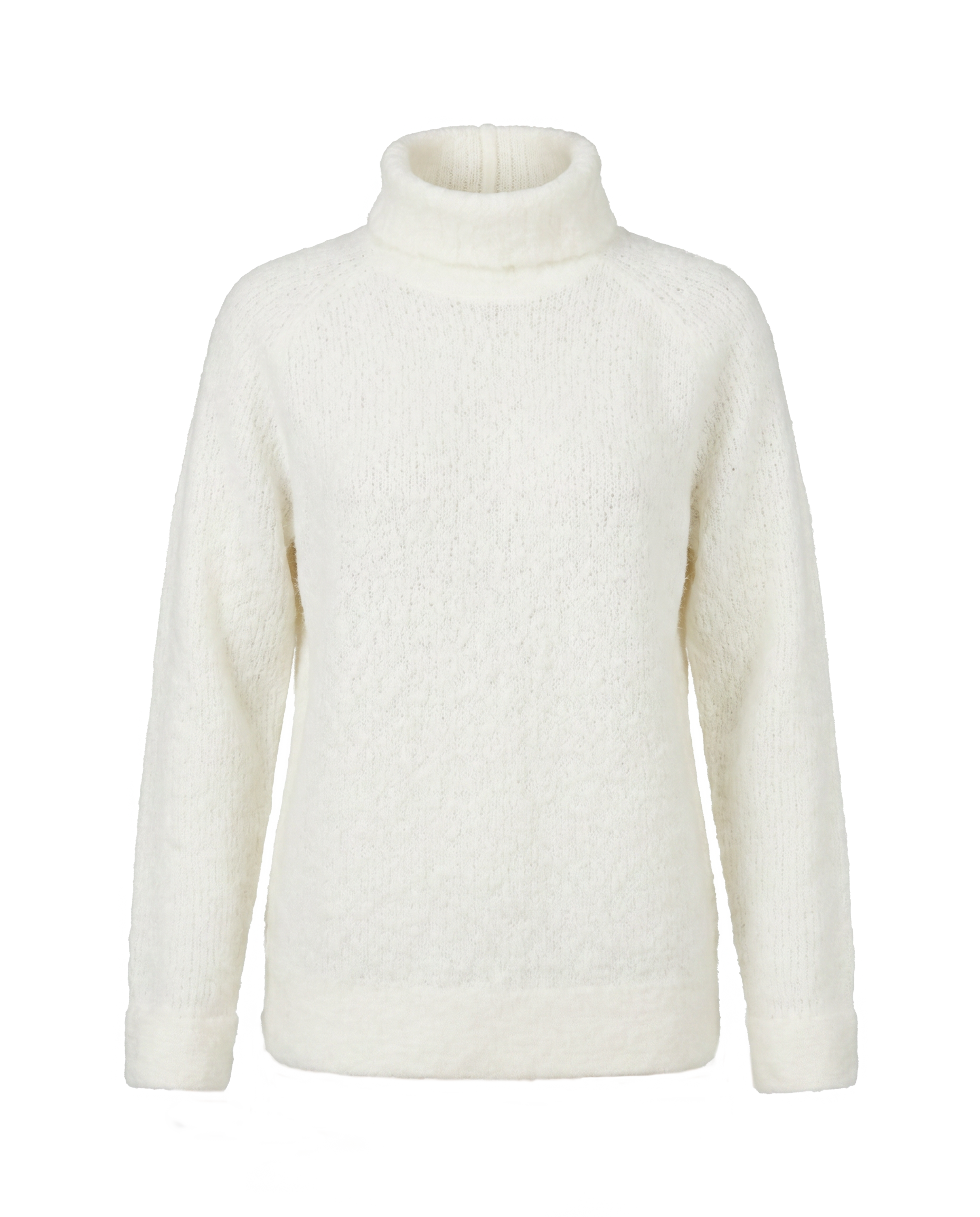Boucle Textured Sweater Ivory
