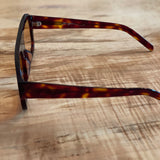 Retro Large Sunnies Yellow Lenses