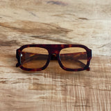 Retro Large Sunnies Yellow Lenses