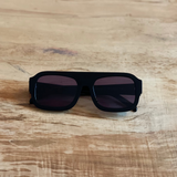 Retro Large Sunnies Black