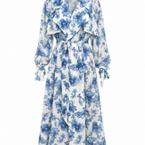 Chiffon In Bloom Trench